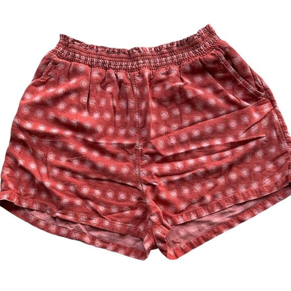 Universal Threads Women's 2XL Red Polka Dot Shorts Summer Casual - Picture 2 of 5